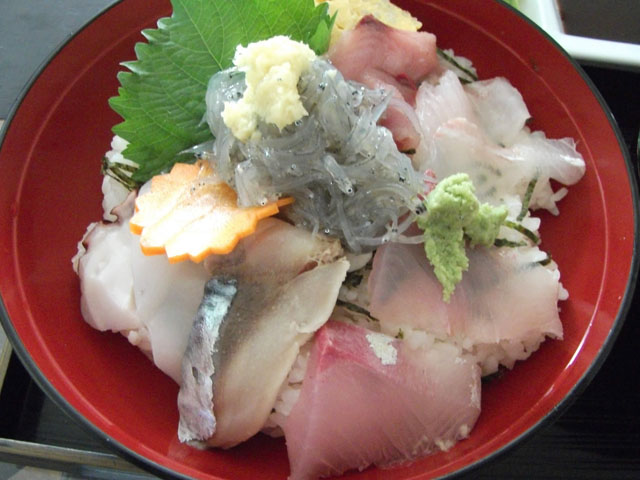 海鮮丼の写真画像
