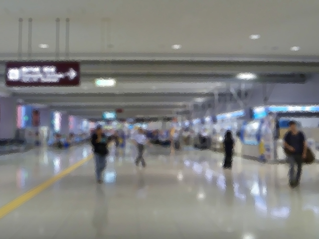 空港ターミナルの写真画像