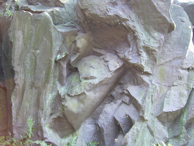 岩壁の写真画像