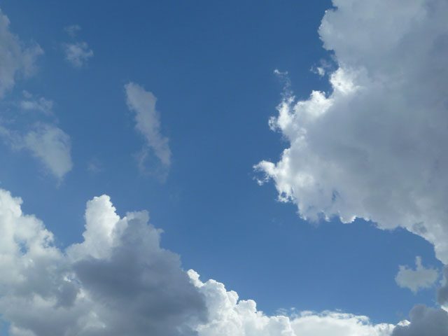 雲の写真画像
