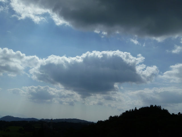 雲の写真画像
