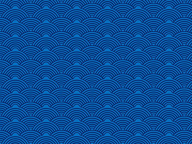 青海波模様の写真画像