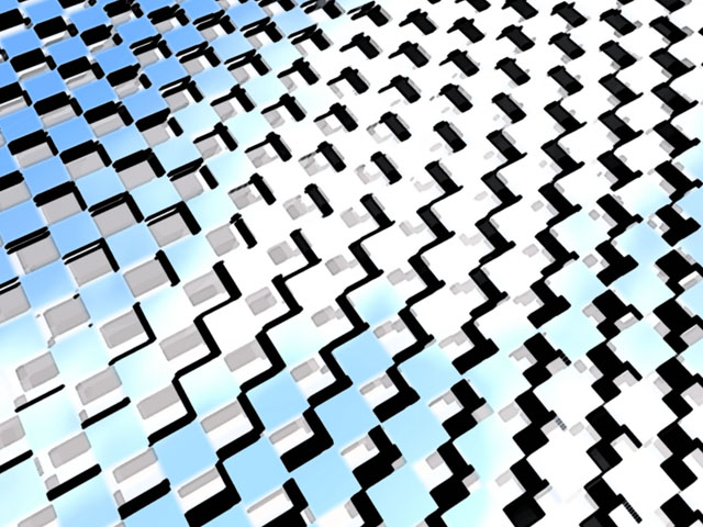 チェック柄のCGアート(1)の写真画像5