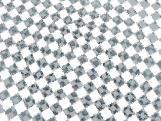 チェック柄のCGアート(2)の写真画像2