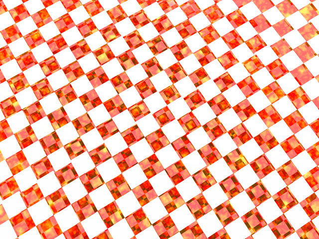 チェック柄のCGアート(2)の写真画像4