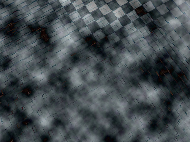 チェック柄のCGアート(3)の写真画像2