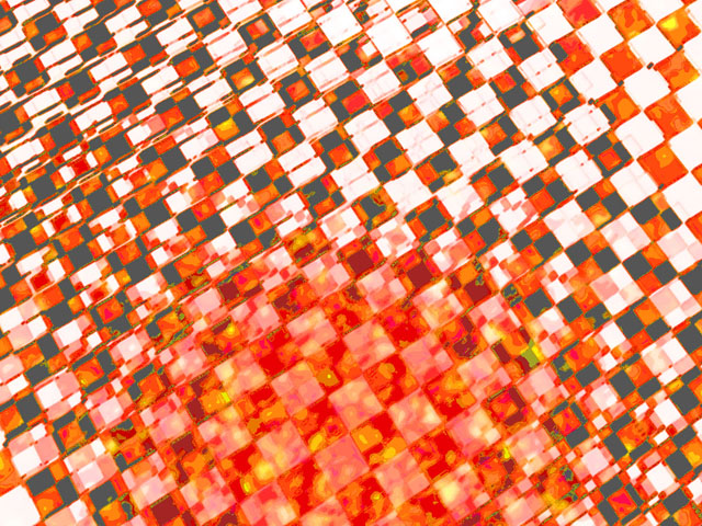チェック柄のCGアート(3)の写真画像5