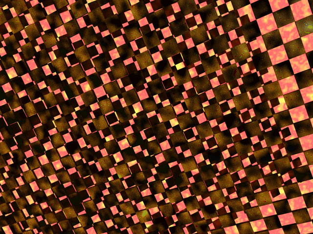 チェック柄のCGアート(4)の写真画像3