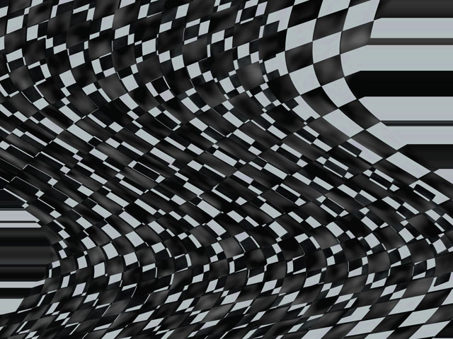 チェック柄のCGアート(4)の写真画像5