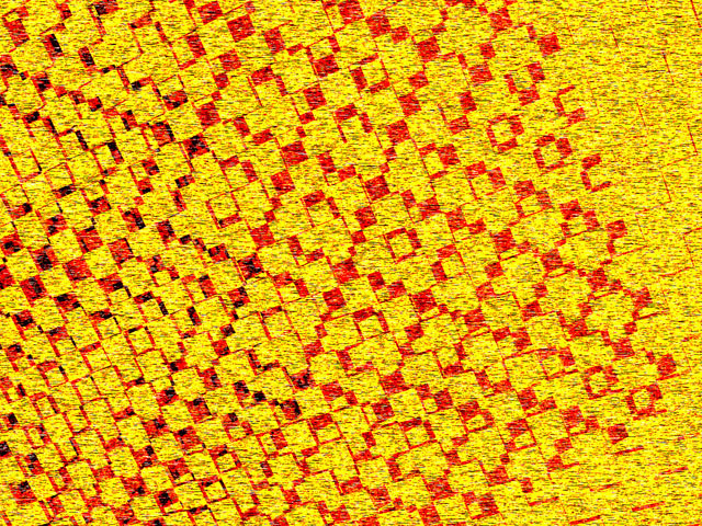 チェック柄のCGアート(5)の写真画像5