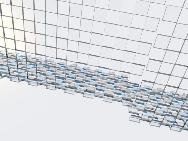 チェック柄のCGアート（８）の写真画像4