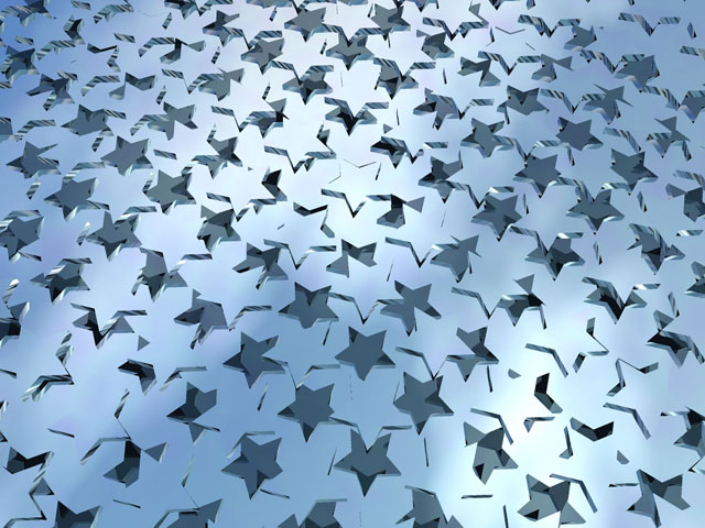 星柄のCGアート（１）の写真画像3