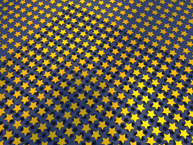 星柄のCGアート（２）の写真画像4