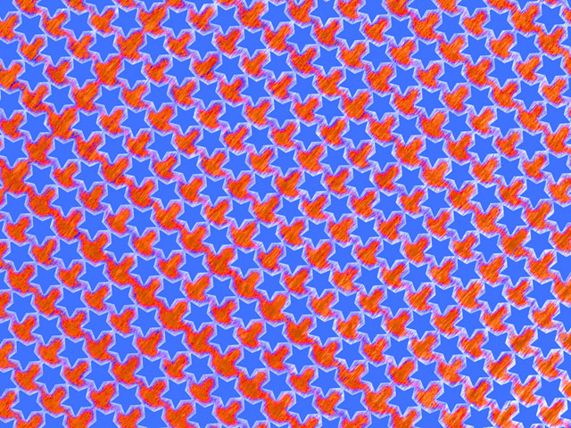 星柄のCGアート（２）の写真画像5