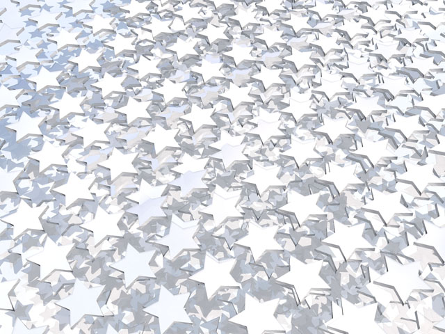 星柄のCGアート（３）の写真画像1