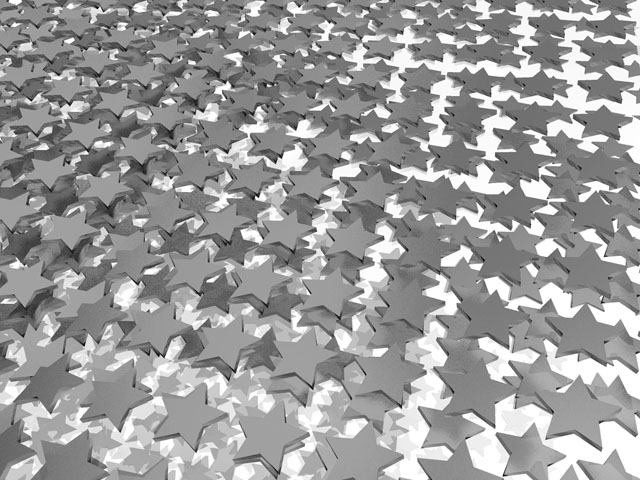 星柄のCGアート(5)の写真画像2