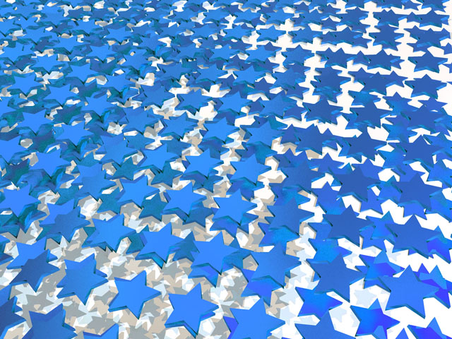 星柄のCGアート(5)の写真画像3