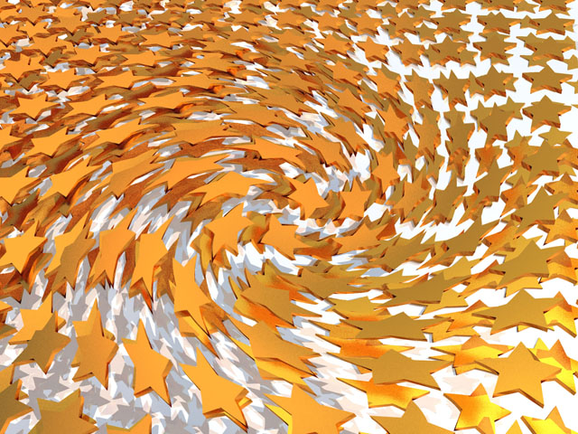 星柄のCGアート(5)の写真画像5