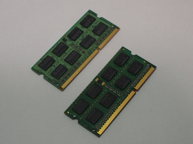 ノートPC用メモリの写真画像1